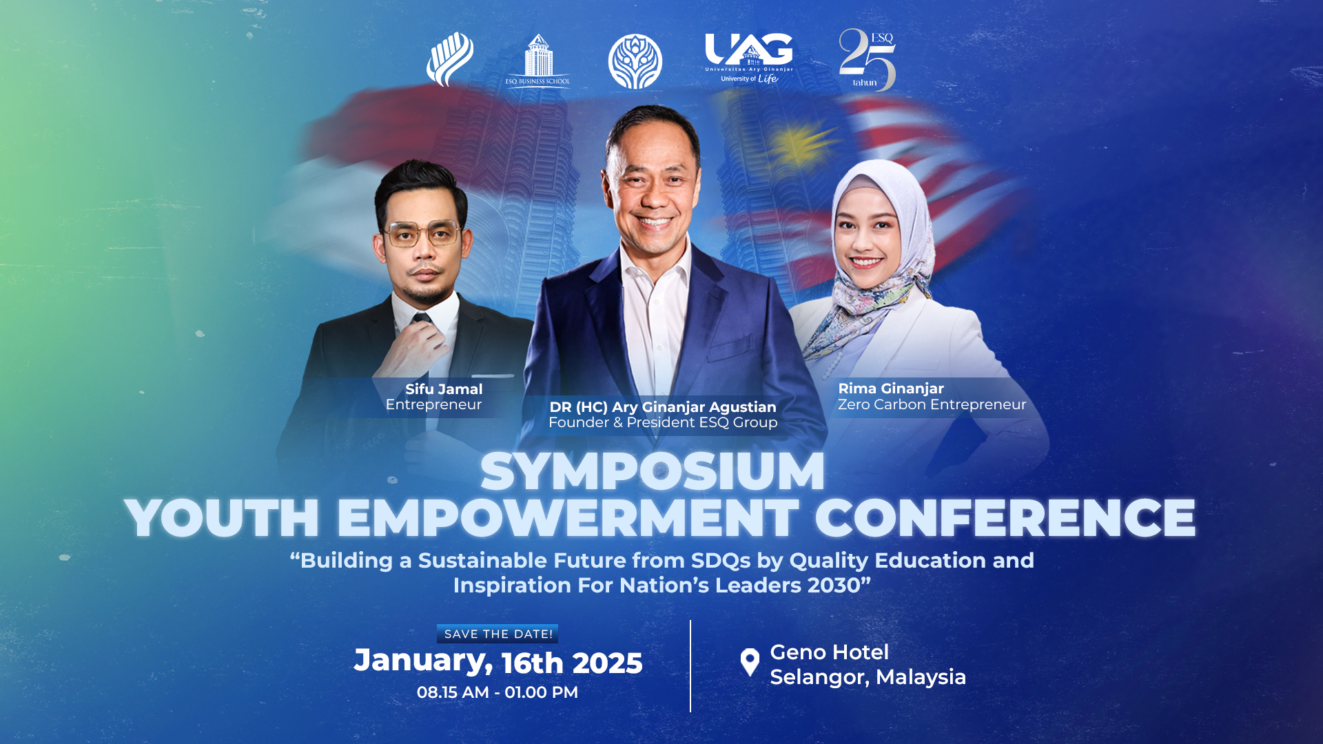 Di Malaysia, Mahasiswa UAG University Berikan Wadah Kontribusi Lewat Youth Empowerment Conference